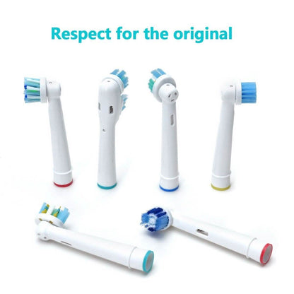12-Pack: Assorted Clean Replacement Electric Toothbrush Heads DailySale