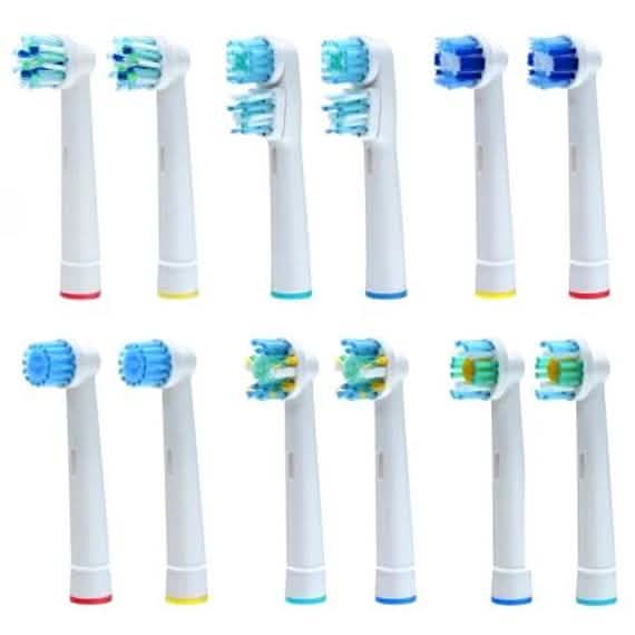 12-Pack: Clean Replacement Electric Toothbrush Heads DailySale