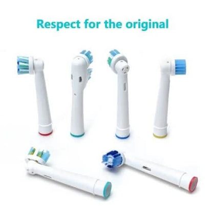 12-Pack: Clean Replacement Electric Toothbrush Heads DailySale