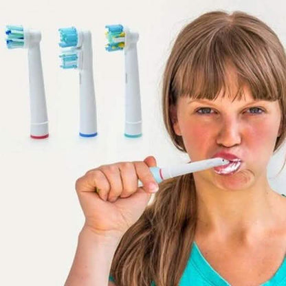 12-Pack: Clean Replacement Electric Toothbrush Heads DailySale
