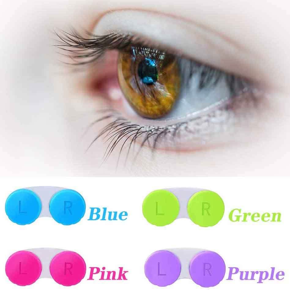 12-Pack: Colourful Contact Lens Case Box Holder DailySale