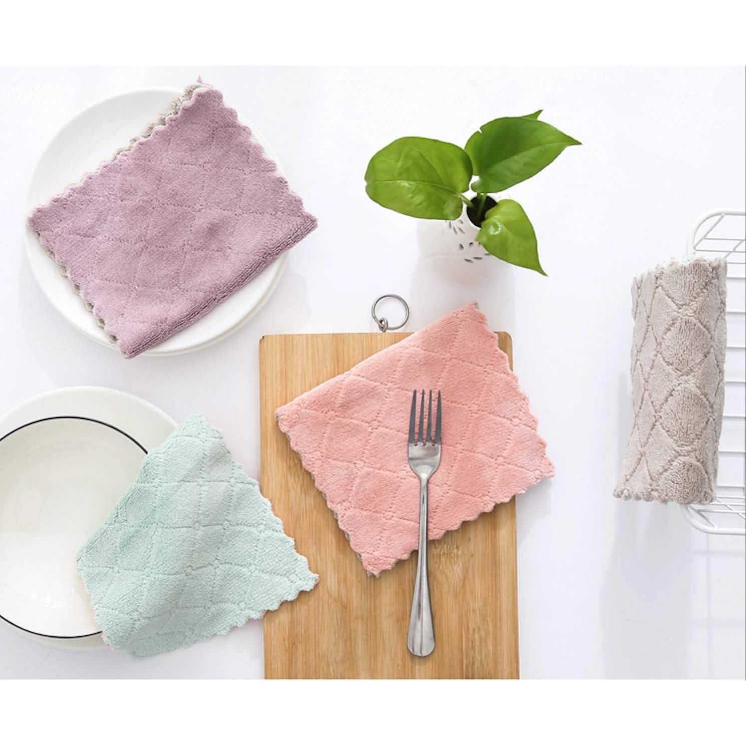 12-Pack: Kitchen Cloth Dish Towels DailySale