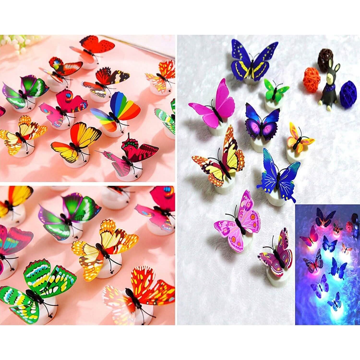 12-Pack: LED Butterfly Decoration Night Light DailySale