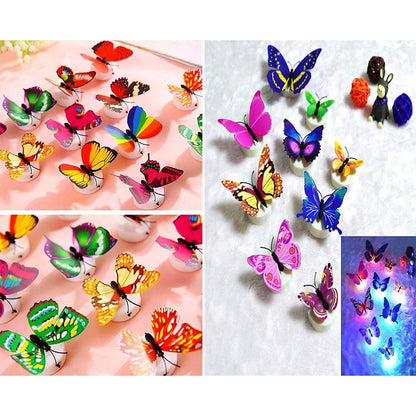 12-Pack: LED Butterfly Decoration Night Light DailySale