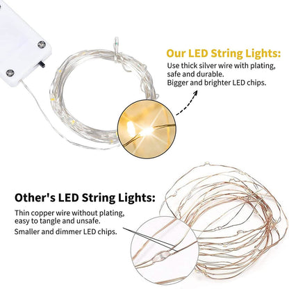 12-Pack: Led Fairy Lights Battery Operated String Lights DailySale