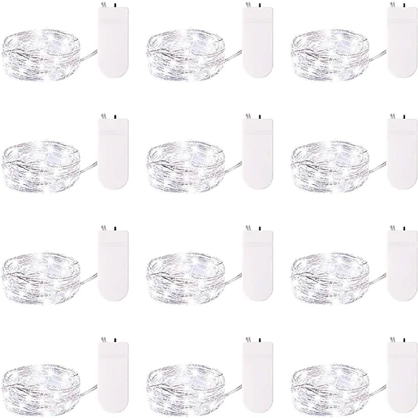 12-Pack: Led Fairy Lights Battery Operated String Lights DailySale