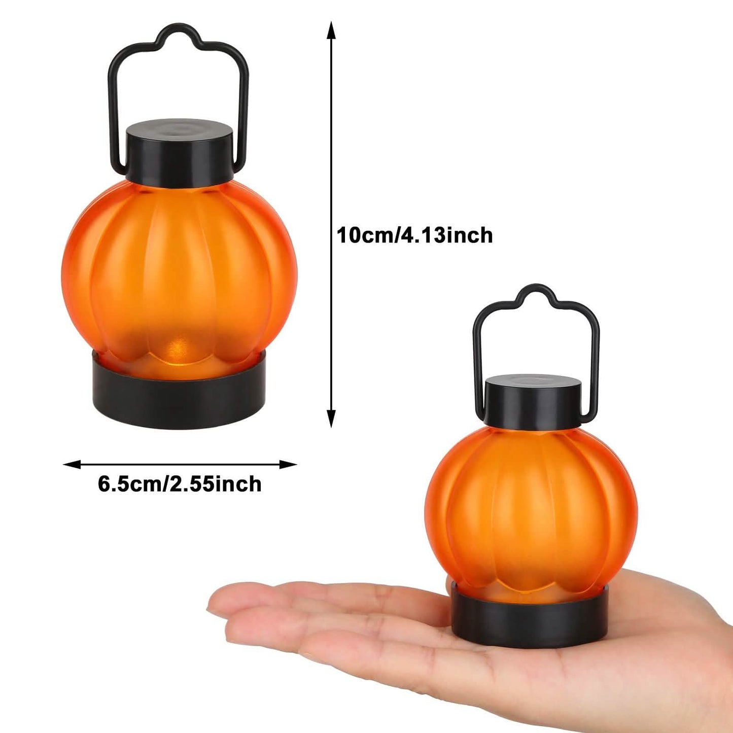 12-Pack: LED Pumpkin Tealights Smokeless Candles DailySale