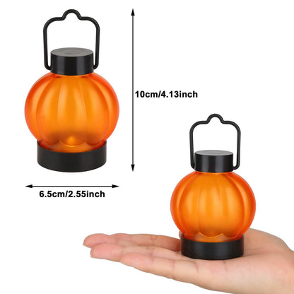 12-Pack: LED Pumpkin Tealights Smokeless Candles DailySale