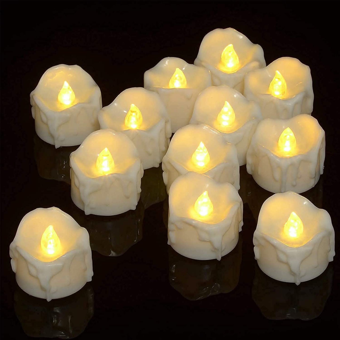 12-Pack: LED Timer Candle Decoration DailySale