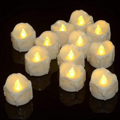 12-Pack: LED Timer Candle Decoration DailySale