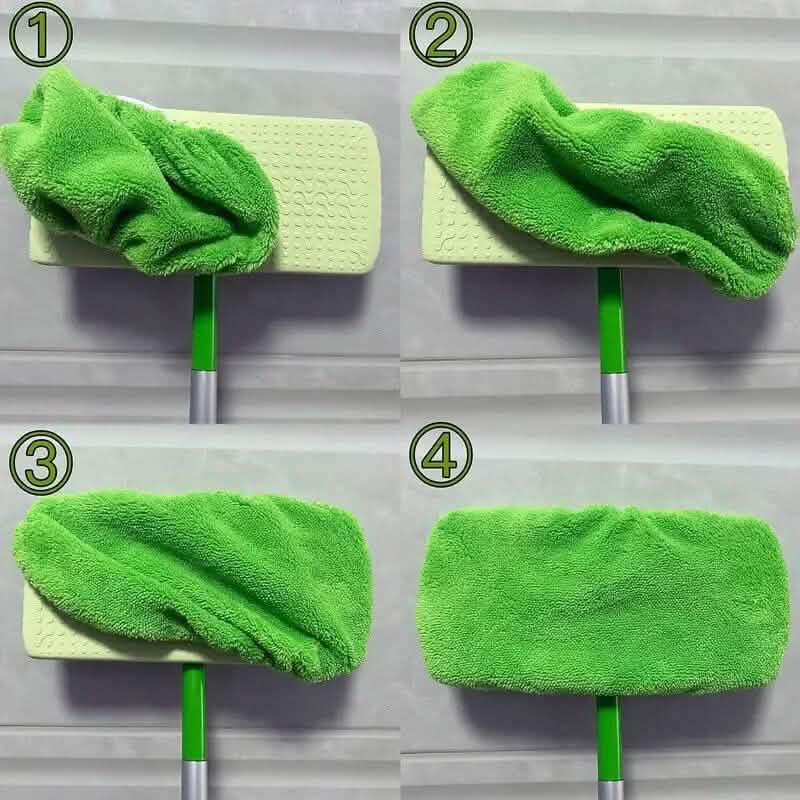 12-Pack: Reusable Mop Pads Refill Compatible with Sweeper Mop DailySale