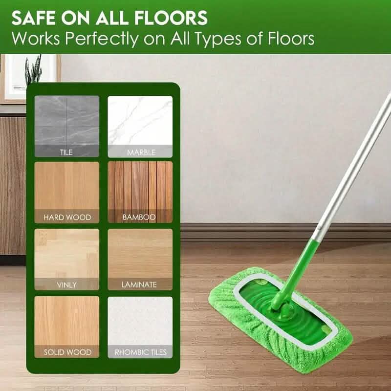 12-Pack: Reusable Mop Pads Refill Compatible with Sweeper Mop DailySale
