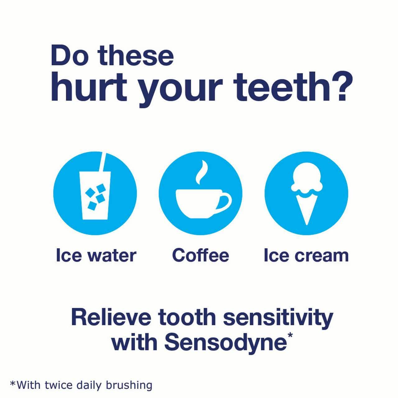 12-Pack: Sensodyne True White Mint Sensitivity Toothpaste 3oz DailySale