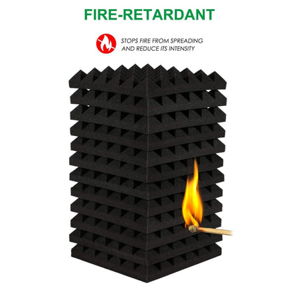 12-Pack: Sound Absorbing Foam for Recording Studio DailySale