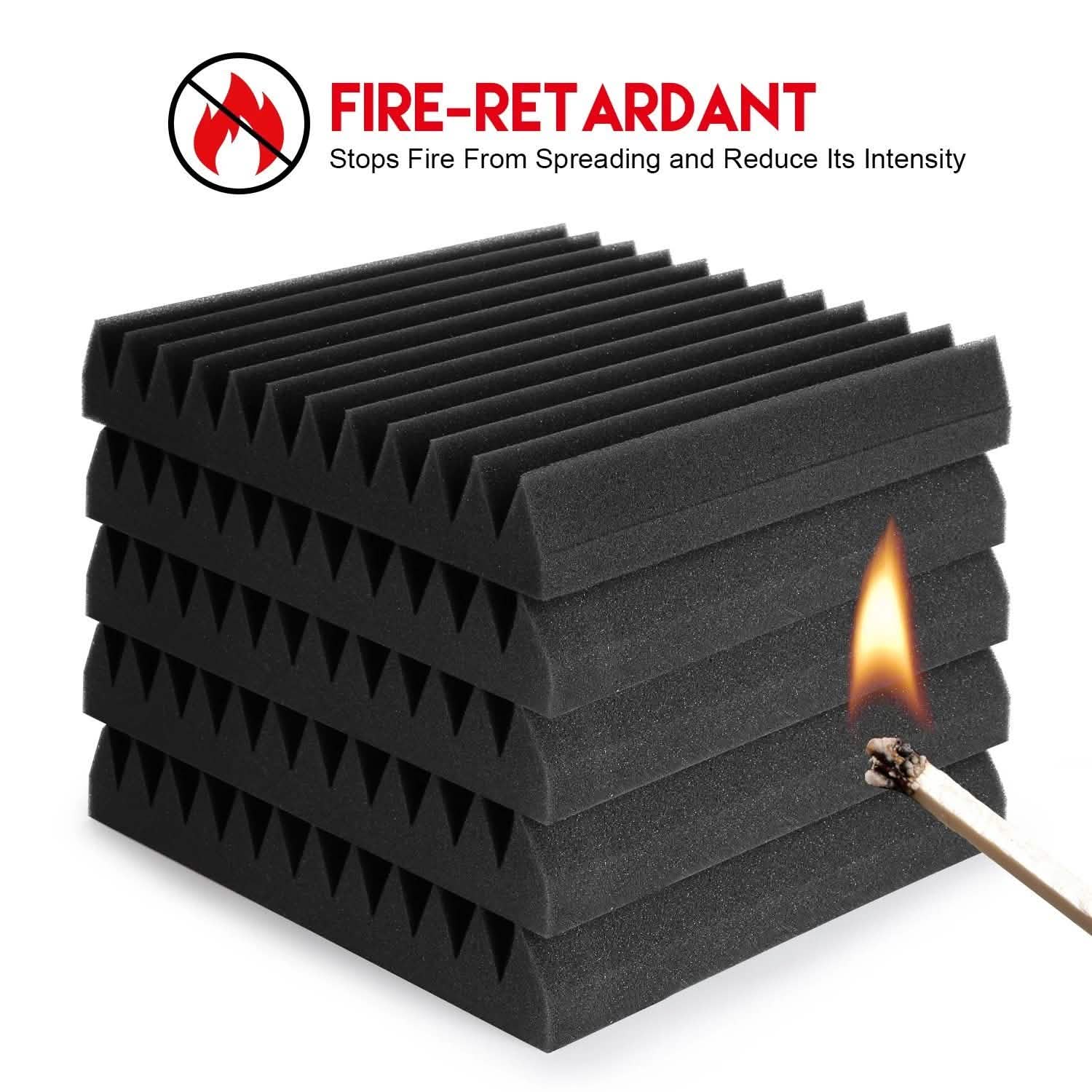 12-Pack: Sound Proof Padding Soundproof Foams DailySale