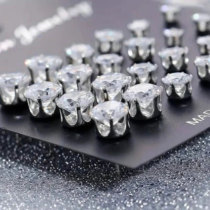 12-Pairs: Fashion Stainless Steel Stud Earrings DailySale