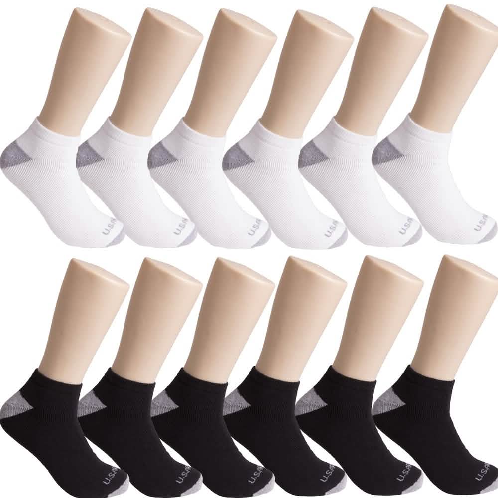 12-Pairs: U.S. ARMY Tri-Blend Socks DailySale