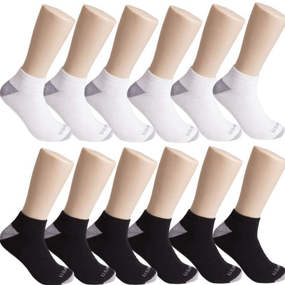 12-Pairs: U.S. ARMY Tri-Blend Socks DailySale