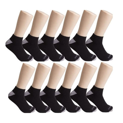 12-Pairs: U.S. ARMY Tri-Blend Socks DailySale