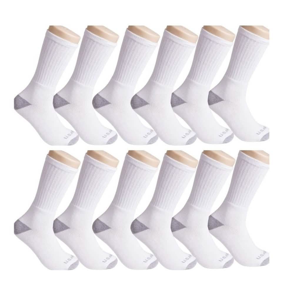 12-Pairs: U.S. ARMY Tri-Blend Socks DailySale