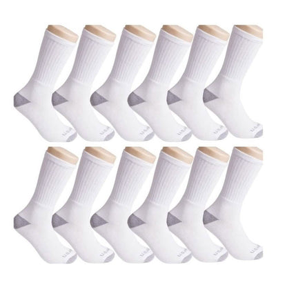 12-Pairs: U.S. ARMY Tri-Blend Socks DailySale