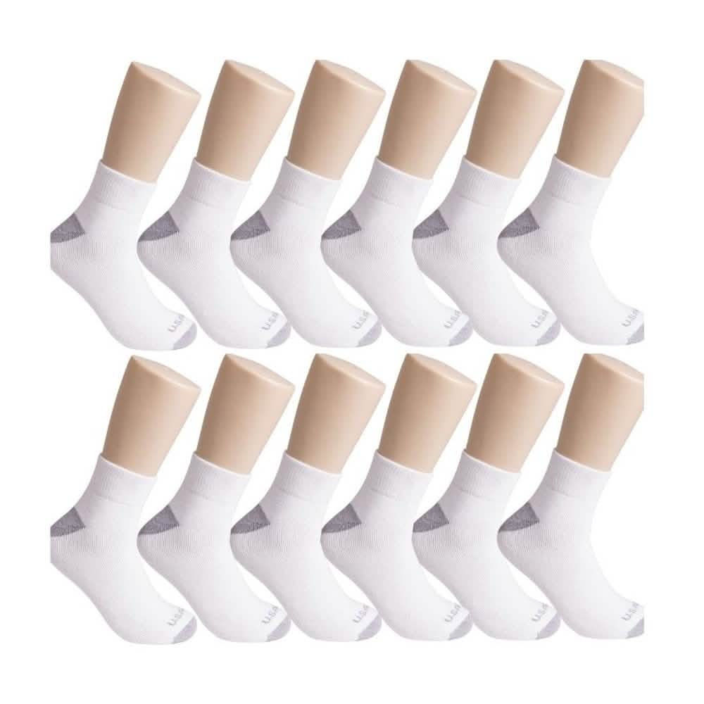 12-Pairs: U.S. ARMY Tri-Blend Socks DailySale