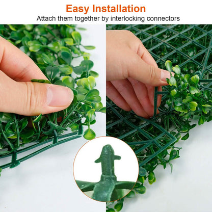12-Piece: Artificial Boxwood Plant Grass DailySale