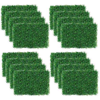 12-Piece: Artificial Boxwood Plant Grass DailySale