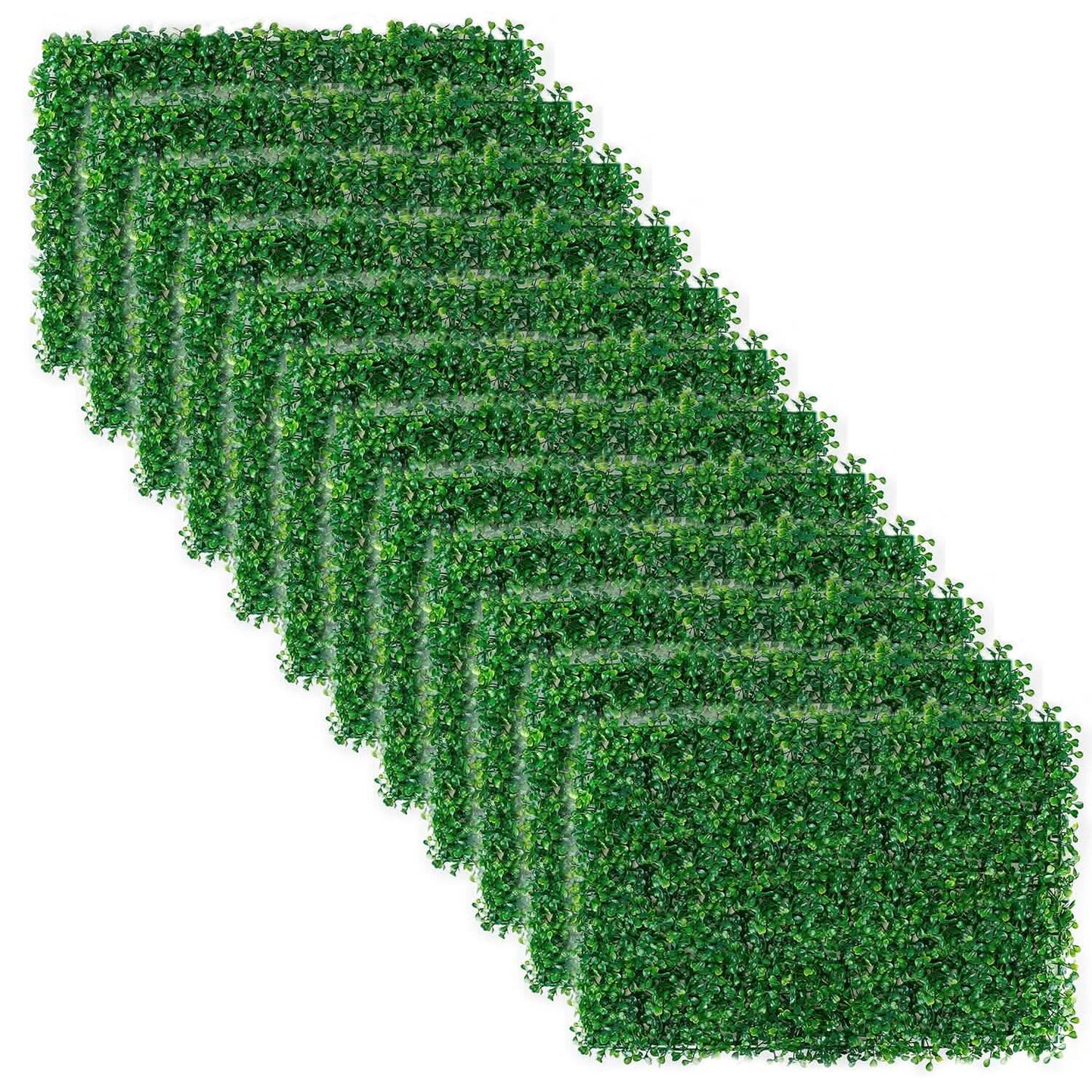 12-Piece: Artificial Boxwood Plant Grass DailySale