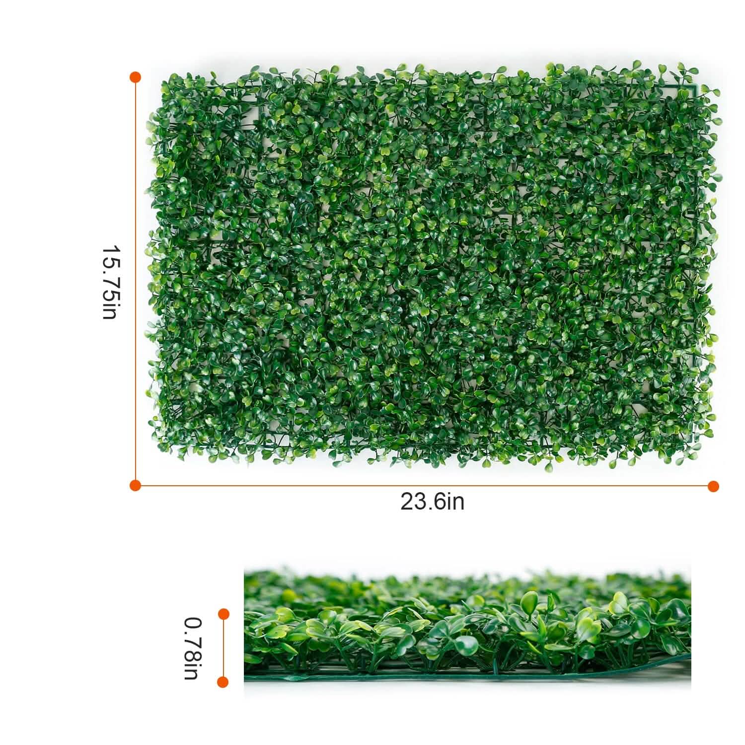 12-Piece: Artificial Boxwood Plant Grass DailySale