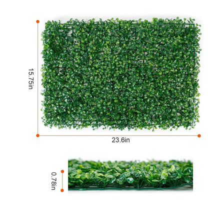 12-Piece: Artificial Boxwood Plant Grass DailySale