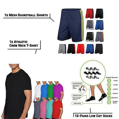 12-Piece: Athletic Essentials Set DailySale