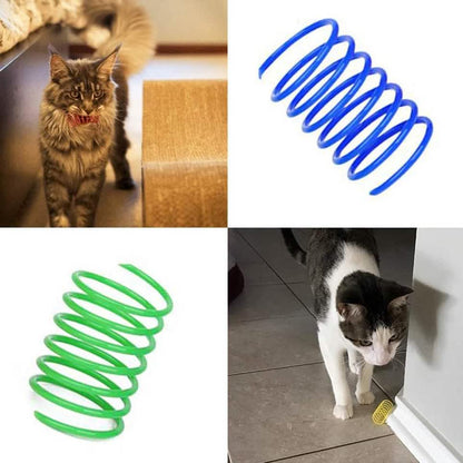 12-Piece: Cat Coil Spring Toy DailySale