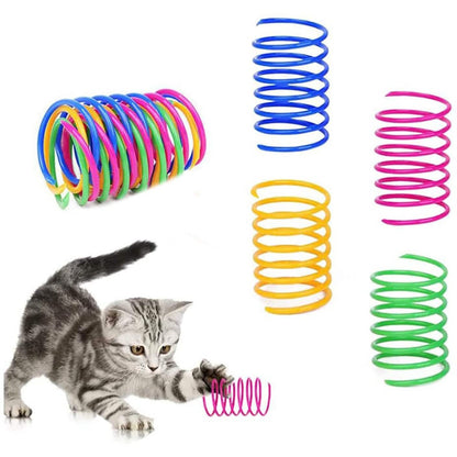 12-Piece: Cat Coil Spring Toy DailySale