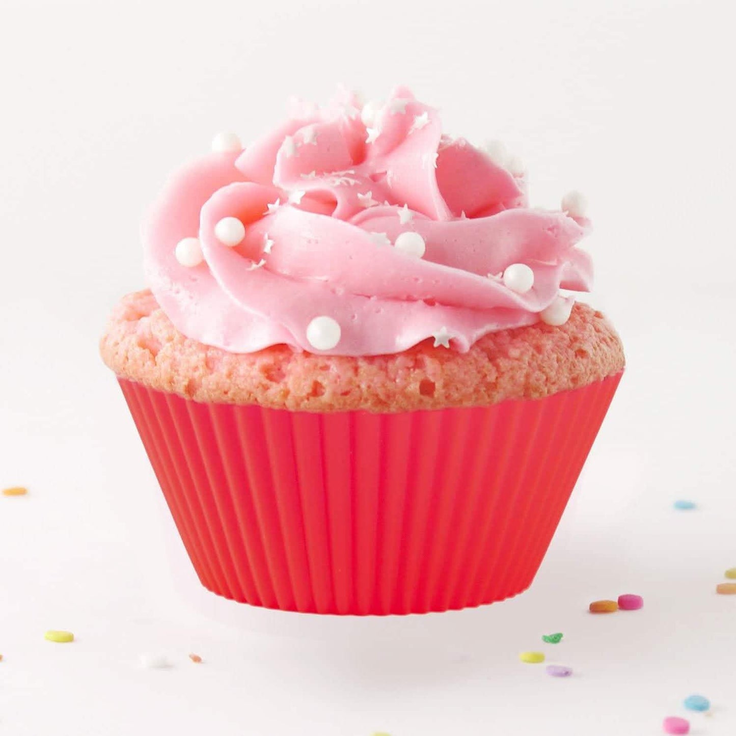 12-Piece: Chef's Star Silicone Baking Cups, Muffin Liners DailySale