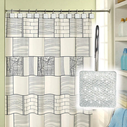 12-Piece: Decorative Shower Curtain Hooks Bathroom DailySale
