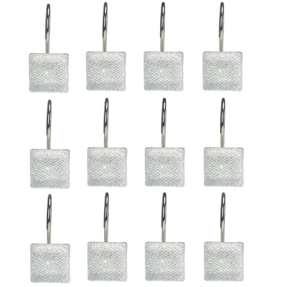 12-Piece: Decorative Shower Curtain Hooks Bathroom DailySale