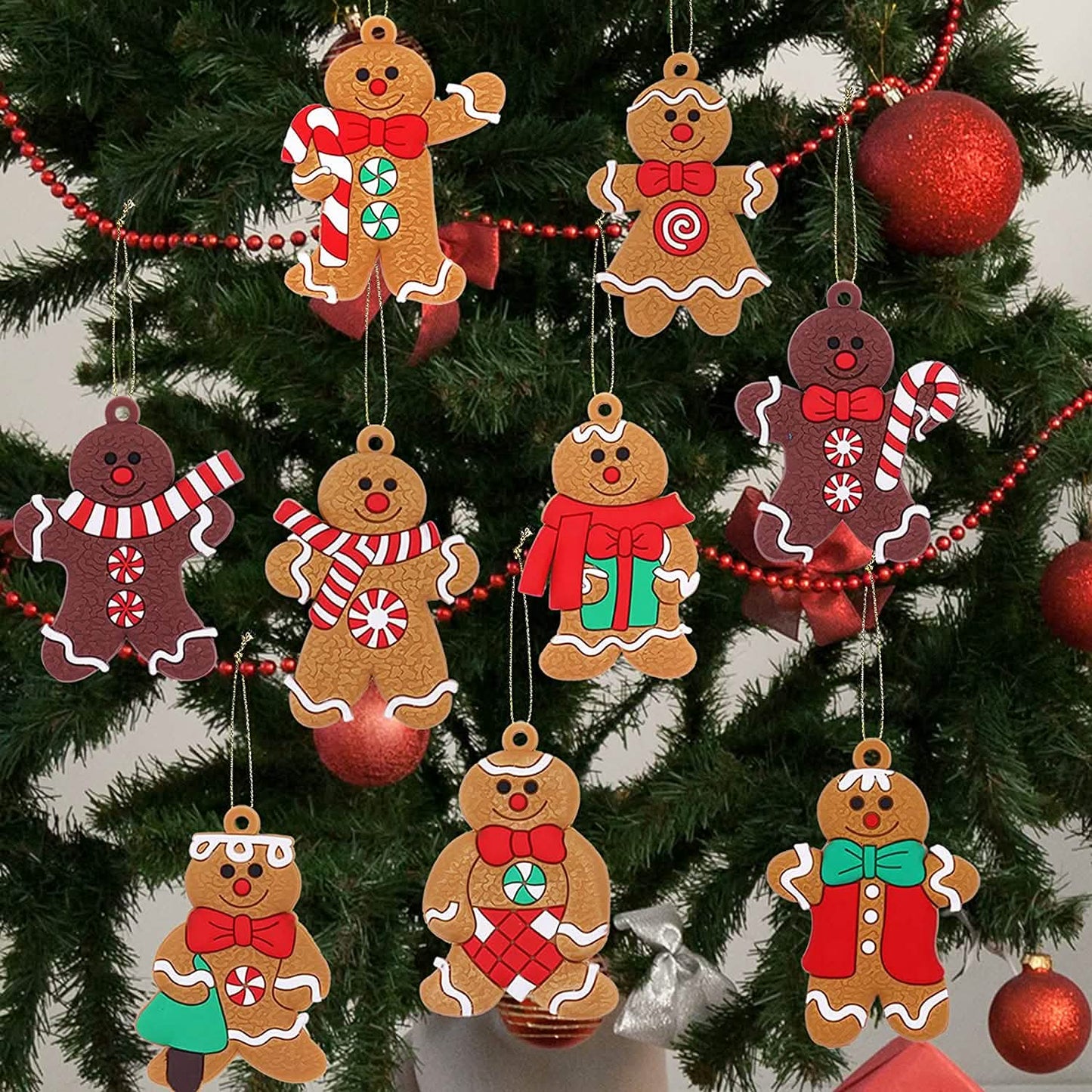 12-Piece: Gingerbread Man Ornaments DailySale