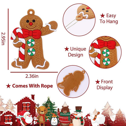 12-Piece: Gingerbread Man Ornaments DailySale