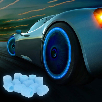 12-Piece: Luminous Car Tire Valve Stem Covers DailySale