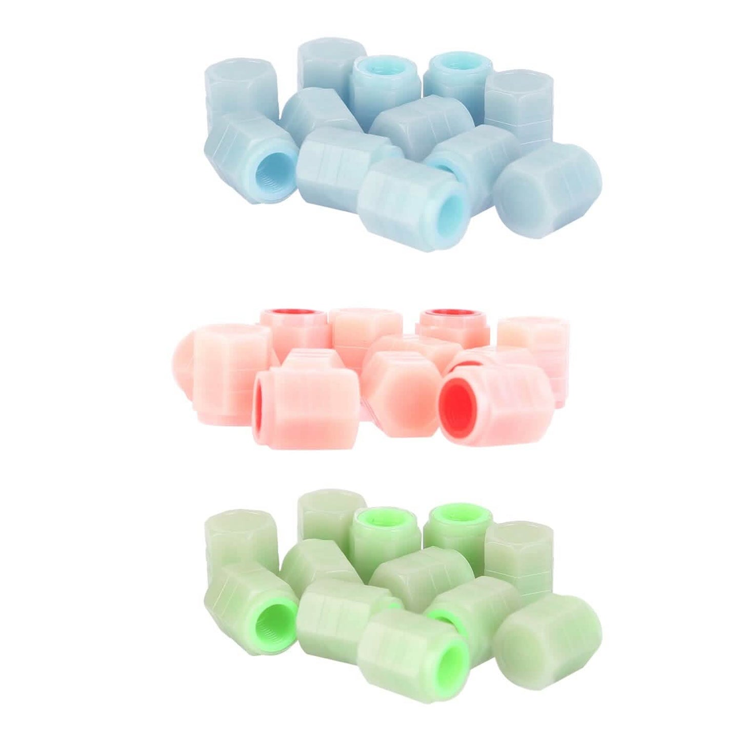 12-Piece: Luminous Car Tire Valve Stem Covers DailySale