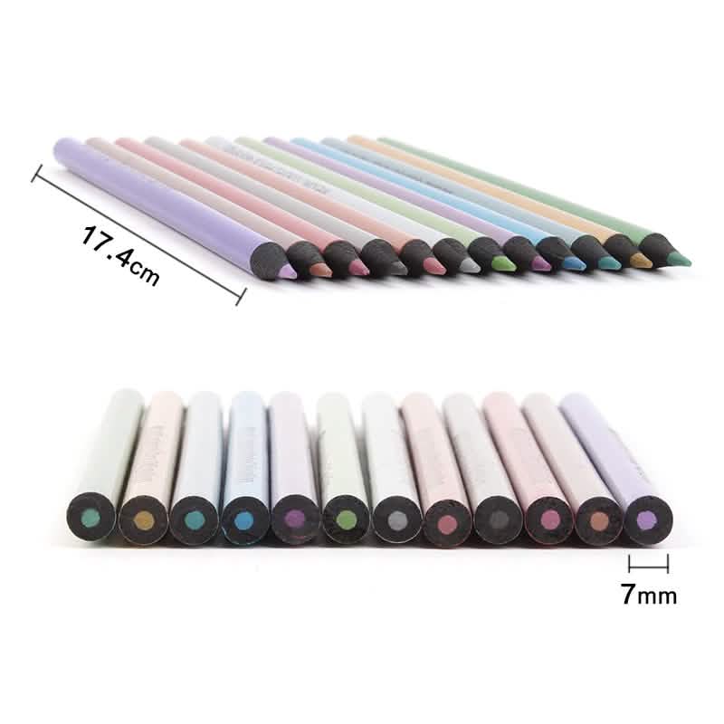 12-Piece: Metallic Colored Pencils DailySale