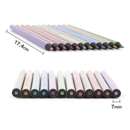 12-Piece: Metallic Colored Pencils DailySale