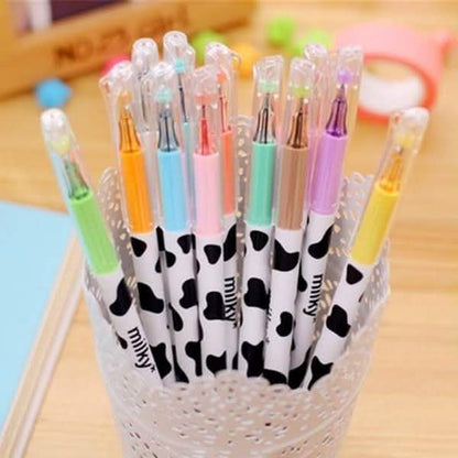 12-Piece: Milky Cow Multicolor Gel Pens DailySale
