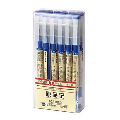 12-Piece Set: 0.35mm Water-based Pen Gel Pen DailySale