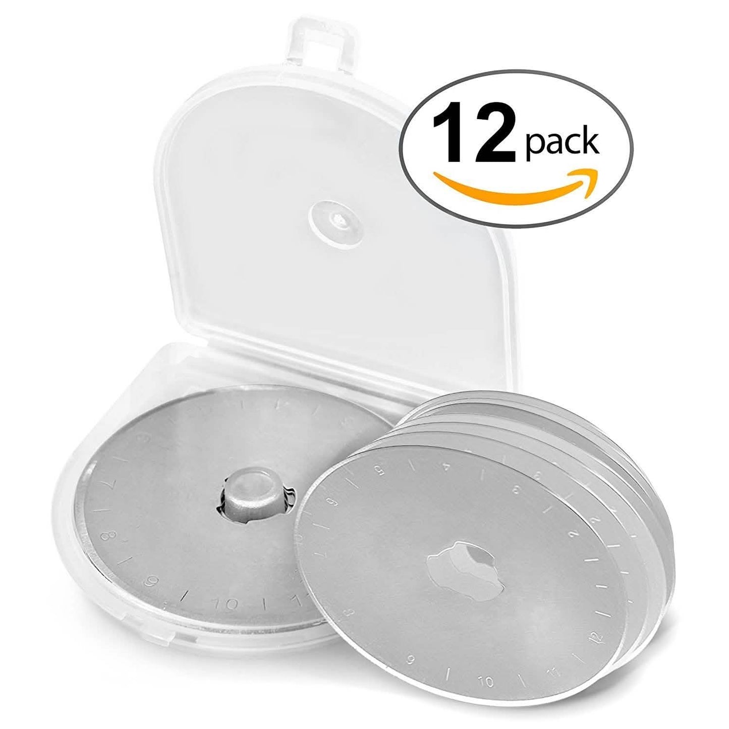 12-Piece Set: 45mm Rotary Cutter Blades DailySale