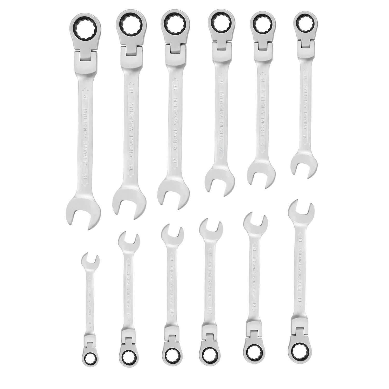 12-Piece Set: 8-19mm Metric Combination Wrench DailySale