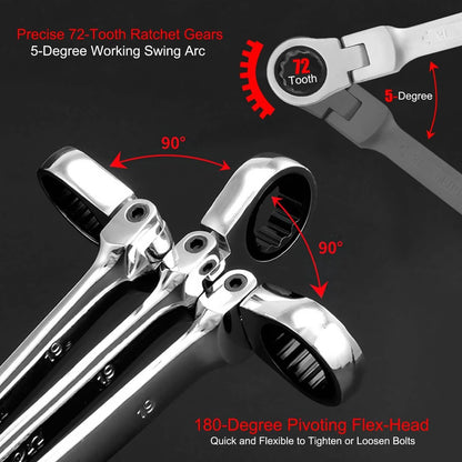 12-Piece Set: 8-19mm Metric Combination Wrench DailySale