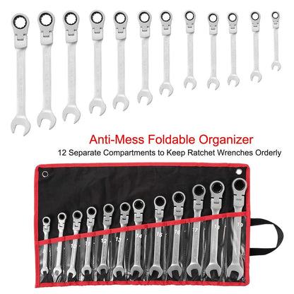 12-Piece Set: 8-19mm Metric Combination Wrench DailySale