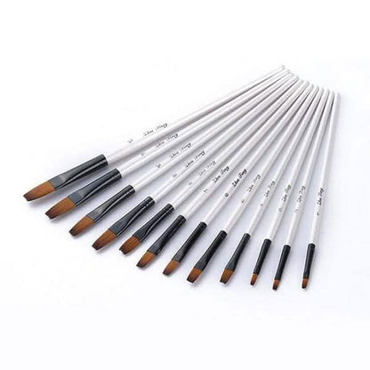 12-Piece Set: Artist Watercolor Painting Brushes DailySale